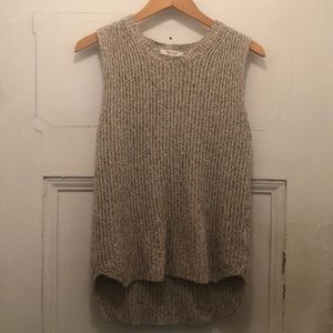 Madewell sleeveless sweater